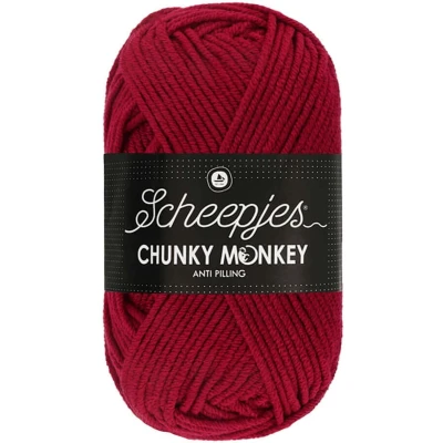 Afbeelding van Scheepjes Chunky Monkey 100g 1123 Garnet Rood