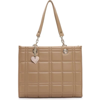 Afbeelding van Emily &amp; Noah Dahlia Handtas, Dames, Maat: One Size, Taupe