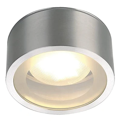 Afbeelding van SLV 1000339 Rox Buitenplafondlamp LED, Spaarlamp GX53 11 W Aluminium (geëloxeerd)