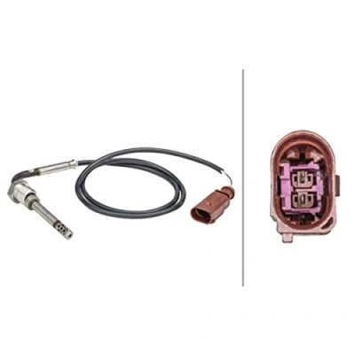 Afbeelding van Sensor, uitlaatgastemperatuur HELLA 6PT 358 181 321