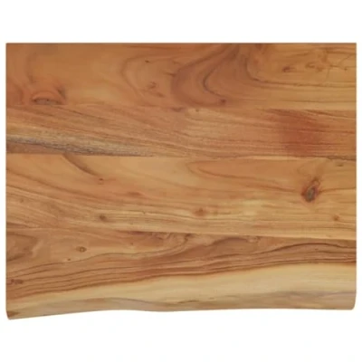 Afbeelding van Wandschap rechthoekig natuurlijke rand 40x30x3,8 cm acaciahout