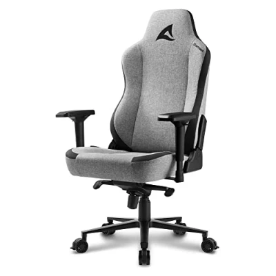 Afbeelding van Sharkoon SGS40 Gaming Chair, Stof, Grijs/Zwart