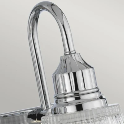 Afbeelding van Quintiesse LED Badkamerarmatuur Addison 3W 3000K 300Lm 830 IP44 Dimbaar Polished Chrome