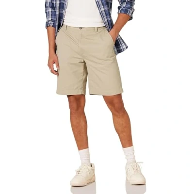 Image de Amazon Essentials Short Entrejambe 23 cm Coupe Classique Men&#039;s, Brun Kaki, 44W