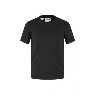 Afbeelding van Urban Classics Stretch Tshirt basic voor kinderen, Maat: 134/140, Black