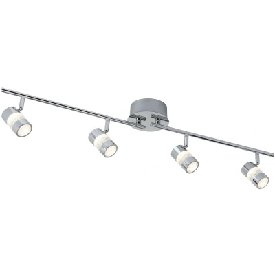 Afbeelding van LED plafondspot Bubbles, IP44, 4 lamps