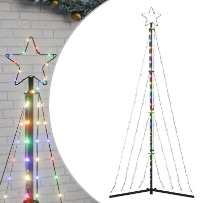 Afbeelding van Kerstboomverlichting 339 kleurrijke LED&#039;s 187 cm