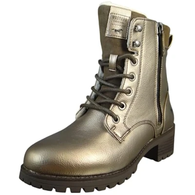 Afbeelding van Mustang Snowboots gold, Dames, Maat: 36, Gold Kunststof