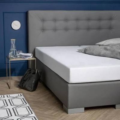 Afbeelding van Katoen Hoeslaken: Topper 80x220 cm Presence Geschikt Voor Matrassen Tot 40 Hoog Ga naar Dekbed Discounter.nl &amp; Profiteer Nu