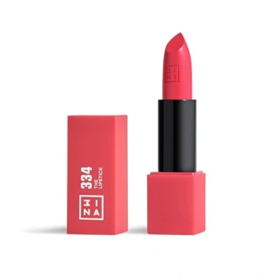Image de 3INA MAKEUP The Lipstick 334 Rose Vif Mat Rouge à Lèvres avec Vitamin E et Beurre de Karité Couleur Ultra Pigmentée Parfum Vanille Vegan Cruelty Free