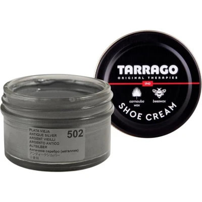 Afbeelding van Tarrago schoencrème 502 antiek zilver 50ml