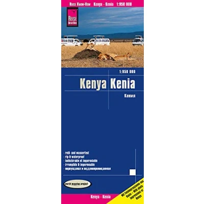 Afbeelding van Reise Know How Landkarte Kenia 1:950.000