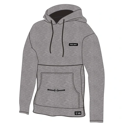 Afbeelding van Prolimit Hoodie Men Neoprene Mercury Grey S Grijs