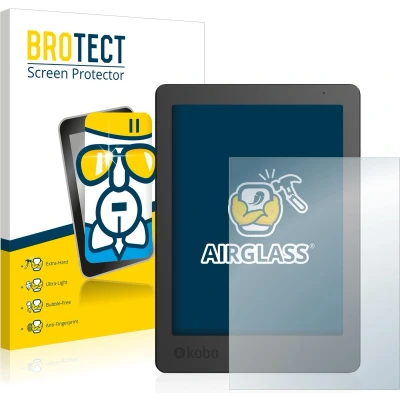 Afbeelding van BROTECT Screenprotector voor Kobo Aura Edition 2 Folie Beschermfolie Beschermglas transparant