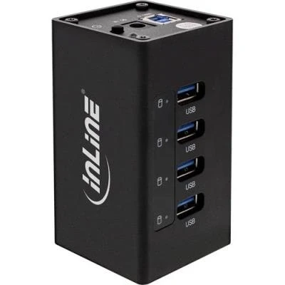 Image de Quirky support en métal pour moniteur avec 6 ports usb