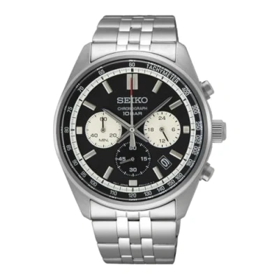 Afbeelding van Seiko heren Horloge SSB429P1 in de kleur Zilver
