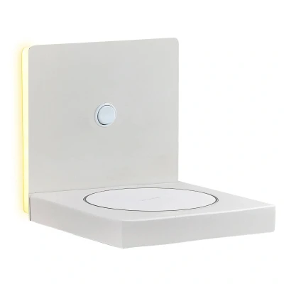 Afbeelding van Zanzibar LED wandlamp met Ladestation, wit