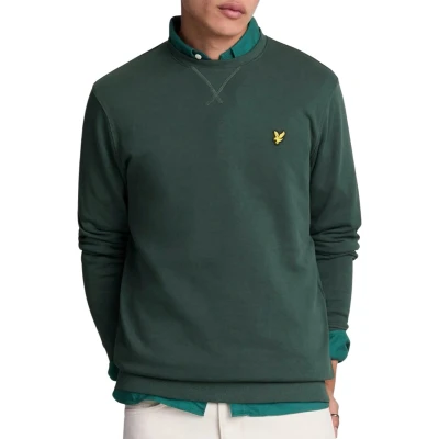 Afbeelding van Lyle &amp; Scott Crew neck sweatshirt argyle teal