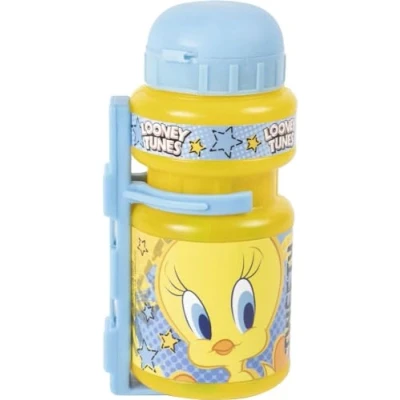 Afbeelding van Kinderfles voor fiets Looney Tunes CZ10968 Geel 350 ml