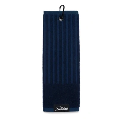 Afbeelding van Titleist Trifold Cart Golfhanddoek Navy