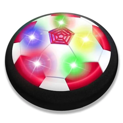 Afbeelding van JRD&amp;BS WINL Hover Voetbal voor kinderen, veilig en leuk ouder kind activiteiten, sportspeelgoed kinderen van 3 tot 12 jaar (rood)