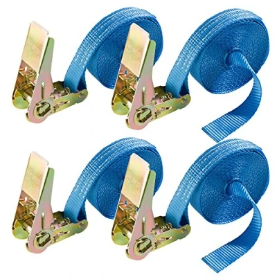 Afbeelding van AREBOS 4 x spangordels eendelig 6 m 25 mm 800 daN
