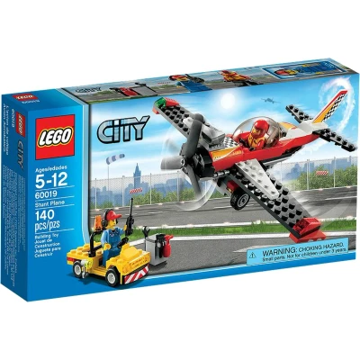 Afbeelding van LEGO City Stuntvliegtuig 60019