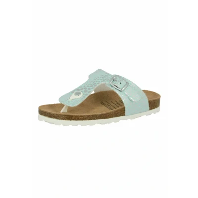 Afbeelding van Lico Bioline Stone Kids Pantoffels voor meisjes, Turkoois turquoise