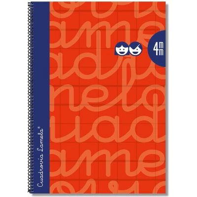 Afbeelding van Schrift Lamela Rood 5 Stuks Quarto