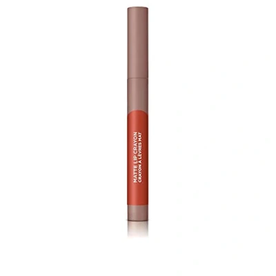 Afbeelding van L&#039;Oréal Matte Lip Crayon Lipstick 110 Caramel Rebel