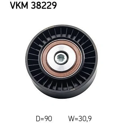 Afbeelding van Skf Geleiderol (poly) V riem VKM 38229