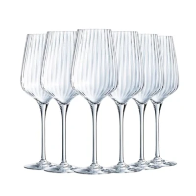 Afbeelding van Chef&amp;Sommelier Symmetriecollectie 6 steelglazen 35 cl gemaakt in Frankrijk versterkte verpakking