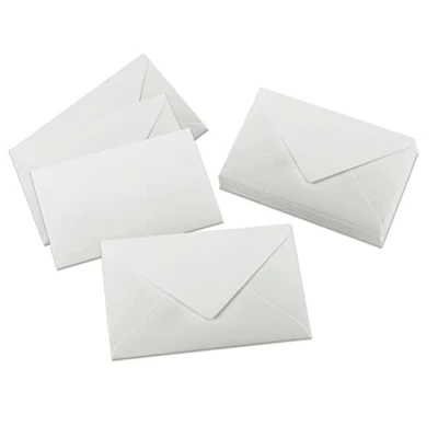 Afbeelding van Sigel, Envelop, C6, wit, gegomd, 100 grams (C6, 24 x)