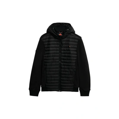 Afbeelding van Superdry Hooded Storm Hybrid Jas, Heren, Maat: XXL, Black