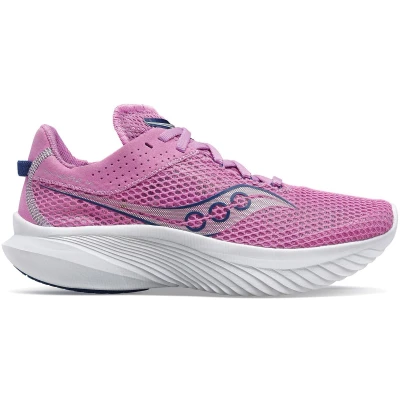 Afbeelding van Saucony Kinvara 14 Hardloopschoenen neutraal, Dames, Maat: 38, Grape/indigo Textiel/ synthetisch