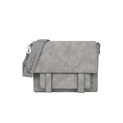 Afbeelding van Fritzi aus Preußen Schoudertas Jive Satchel Warm Grey Grijs
