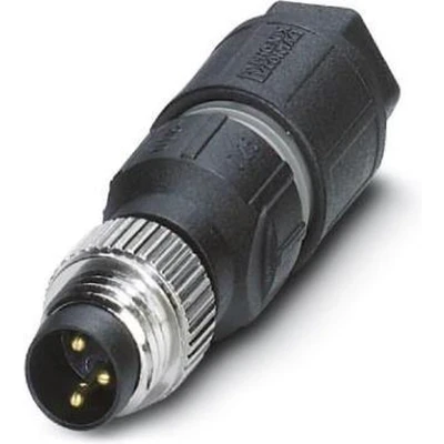 Afbeelding van Phoenix Contact 1441008 Sensor/actuator connector, niet geassembleerd M8 Aantal polen: 3 Stekker, recht 1 stuk(s)