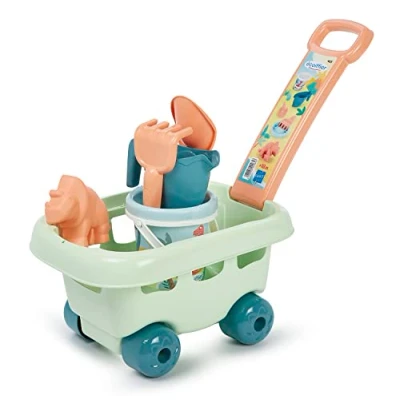 Afbeelding van Ecoiffier Bolderkar met Emmerset Dino, 7dlg.