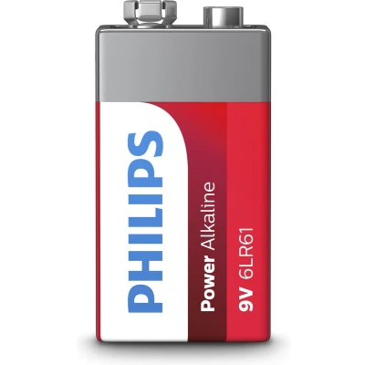 Afbeelding van Philips Power Alkaline Batterij 6LR61P1B/05