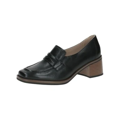 Afbeelding van Caprice Trotteur Instappers, Dames, Maat: 40.5, Black nappa Leer