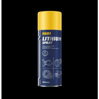 Afbeelding van MANNOL Lithium spray 9881 Vetspray spuitbus 400