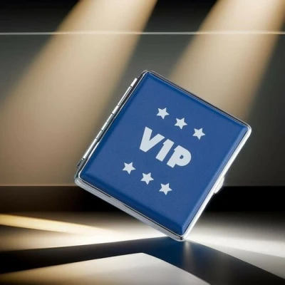 Afbeelding van VIP Sigarettendoosje 20 Sigaretten Blauw