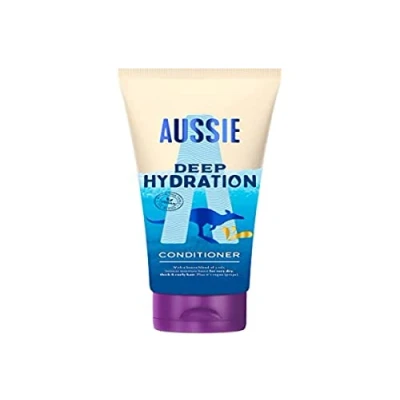 Afbeelding van Aussie Deep Hydration Veganistische conditioner, intensieve hydratatie, voor zeer droog, dik en krullend haar, met avocado , jojoba macadamia olie, 200 ml