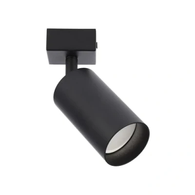 Afbeelding van EDO MALGA plafondlamp, 1, 1 spot, zwart, draaibaar, plafondverlichting, dubbele wandlamp, GU10, 230 V, led spot voor woonkamer slaapkamer EDO777347