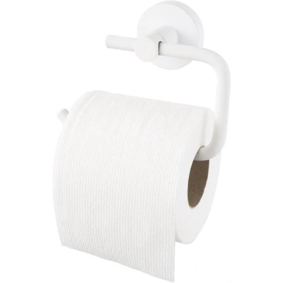 Afbeelding van Haceka Kosmos Toiletrolhouder zonder Klep Mat Wit = toiletpapierhouder klep,...