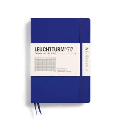 Afbeelding van LEUCHTTURM1917 369794 notitieboek medium (A5), hardcover, 251 genummerde pagina&#039;s, geruite inkt