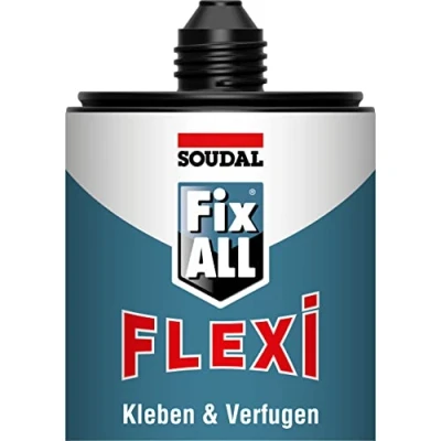 Afbeelding van SOUDAL Fix All Flex Universele lijm, 290 ml, grijs, met clipmondstuk