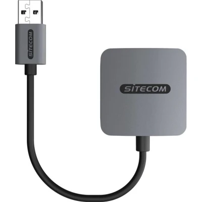 Afbeelding van Sitecom Usb Kaartlezer Sd / Microsd Zilver Zwart (md 1007)