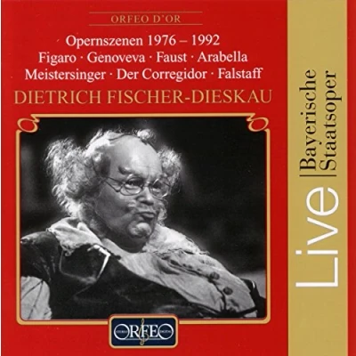Afbeelding van Dietrich Fischer Dieskau, Bayerische Staatsoper Opernszenen, Live 1976 1992 (CD)