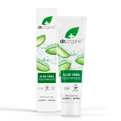 Afbeelding van Dr. Organic Aloe Vera Tandpasta 100 ml
